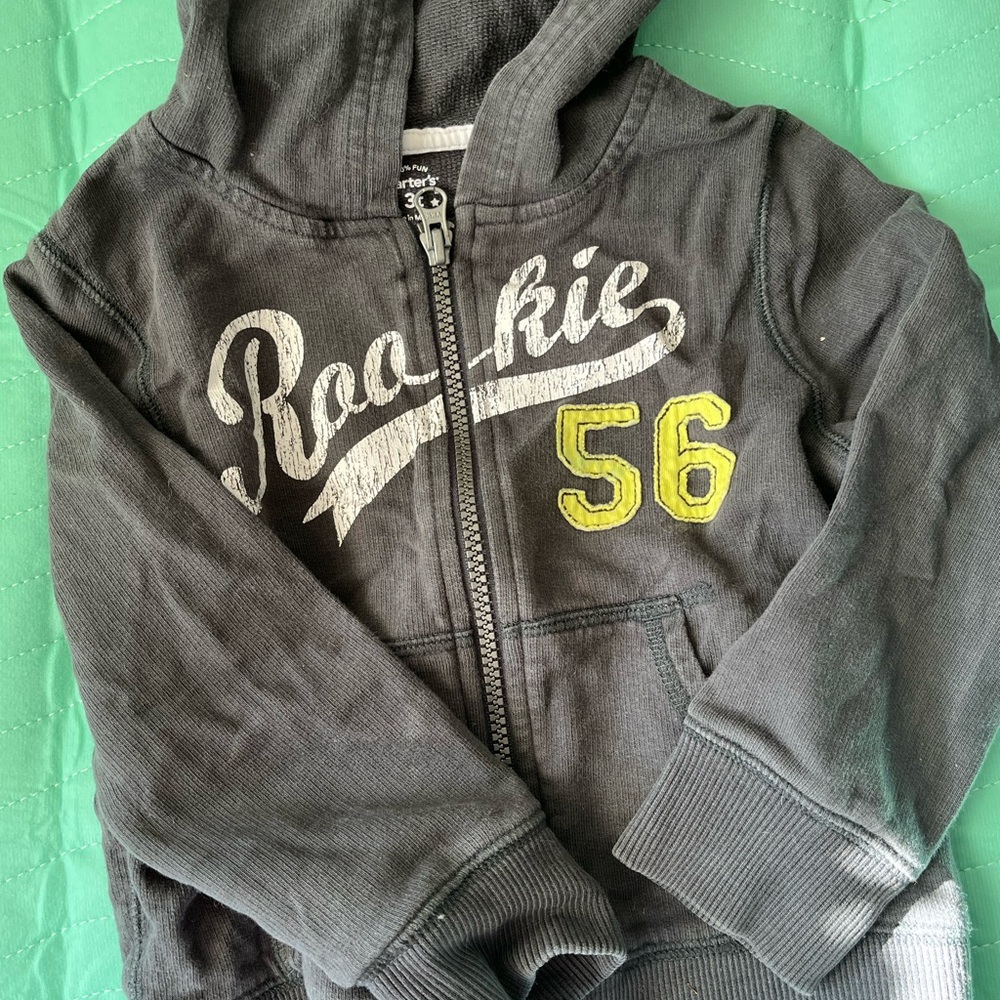 Rookie Gray Hoodie